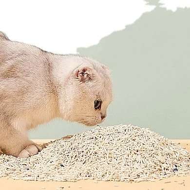 Wholesale Bulk Cat Litter OEM Selling Low Tracking Tofu Cat Litter, Clumping, Flushable, Odor Proof, Dust Free, Cat Litter
