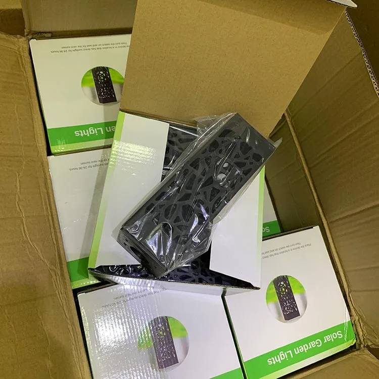 
Hot Model 6pack warm color decorative stake Landscape outdoor waterproof garden pathway solar lights 