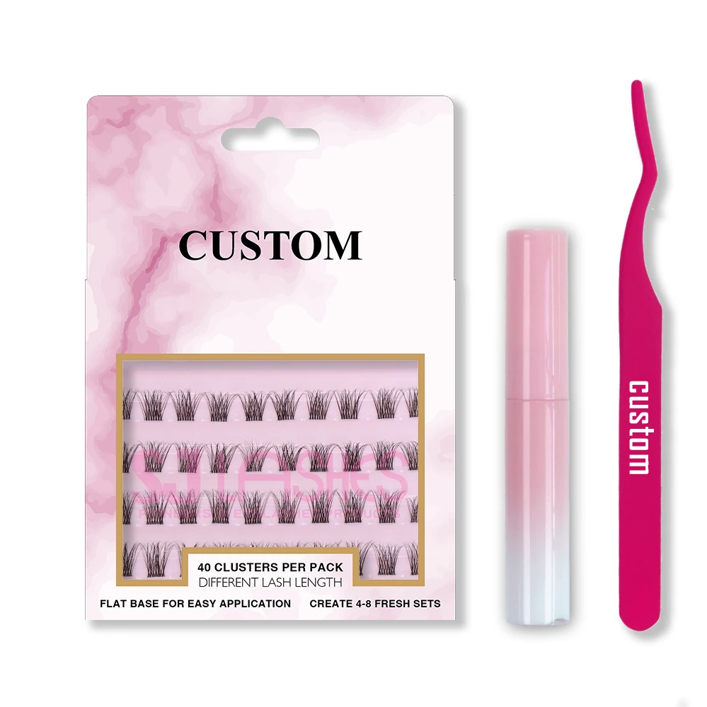 Pre Fan Eyelashes Wholesale Individual Flare Eyelashes Extension Cluster Lashes