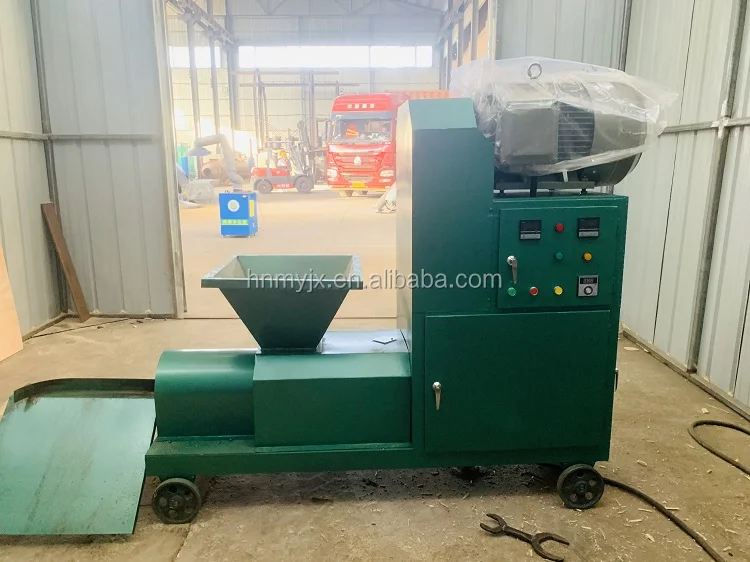 Charcoal Bricket Making Machine And Sawdust Briquette Machine For Coffee Plants