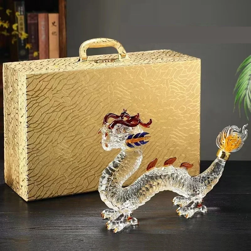 Whiskey Decanter  Set With gift box  For Liquor Bourbon Vodka Gifts For Men 1000ml