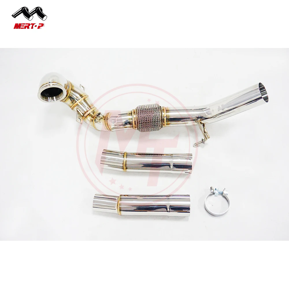 MERTOP RACING 3.5' Au*di A3 V*W  GOLF MK7 G*TI 2014+ Downpipe