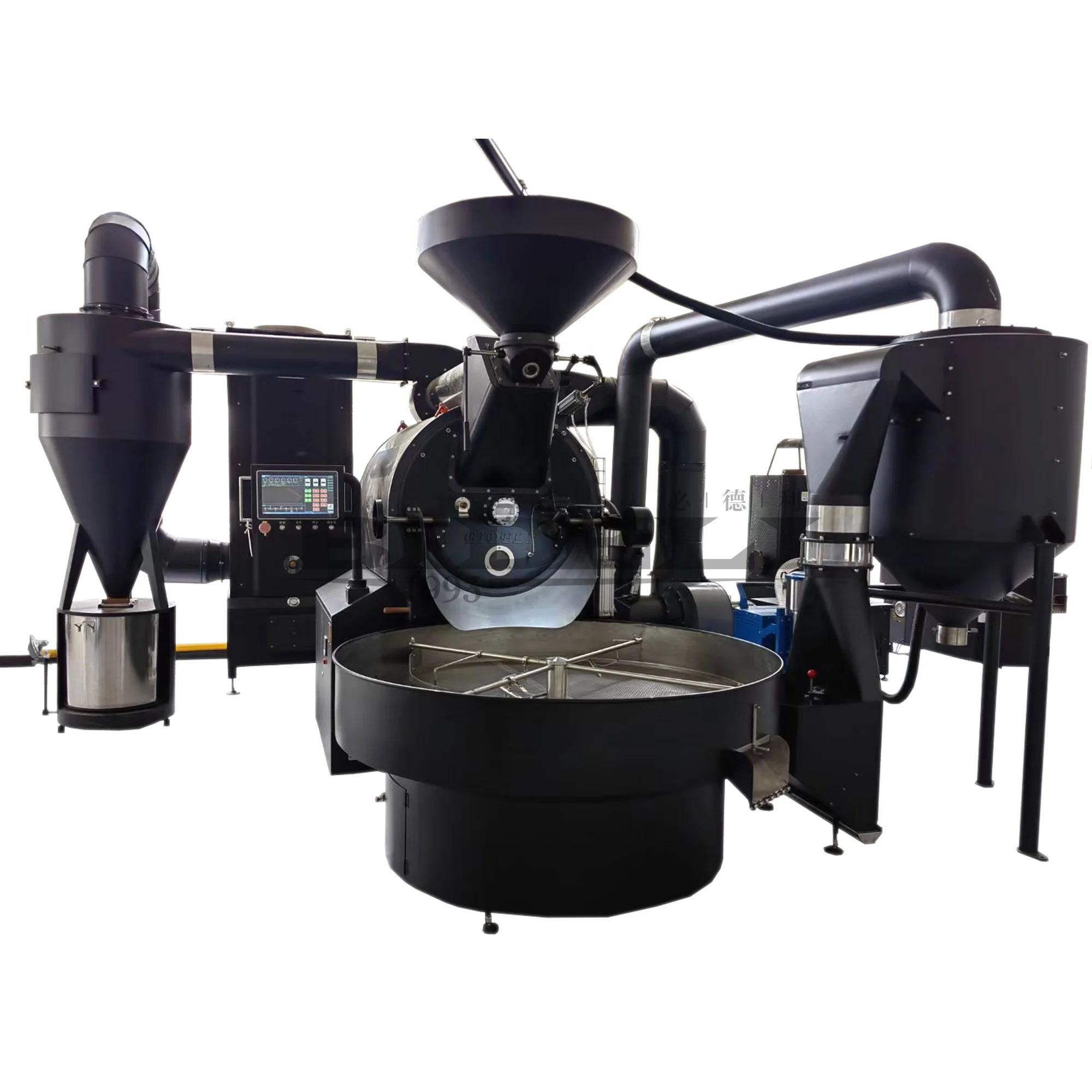 Ethiopian Coffee Roasting Machines 60kg, Peanut Roasting Coffee Roaster Machine full automatic coffee roaster