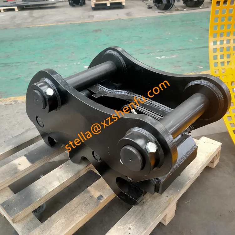 Excavator Hydraulic Twin Locks Quick Hitch Coupler for Hydraulic Breaker Compactor Ripper Grapple