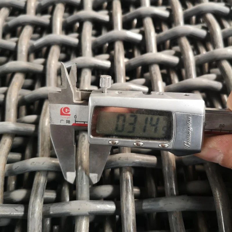 Профессиональная марганцевая ОБЖИМНАЯ Вибрирующая сетка для каменного карьера