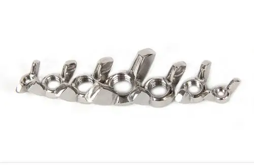 DIN 315 SS 304 Butterfly Nut M8 M10 Carbon Steel Thumb Nut Zinc Wing Nuts