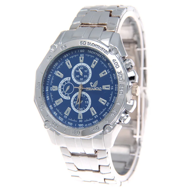 
Hot Selling Mens Watches Quartz Business Classic Trendy Stainless Steel Men Watch OEM 