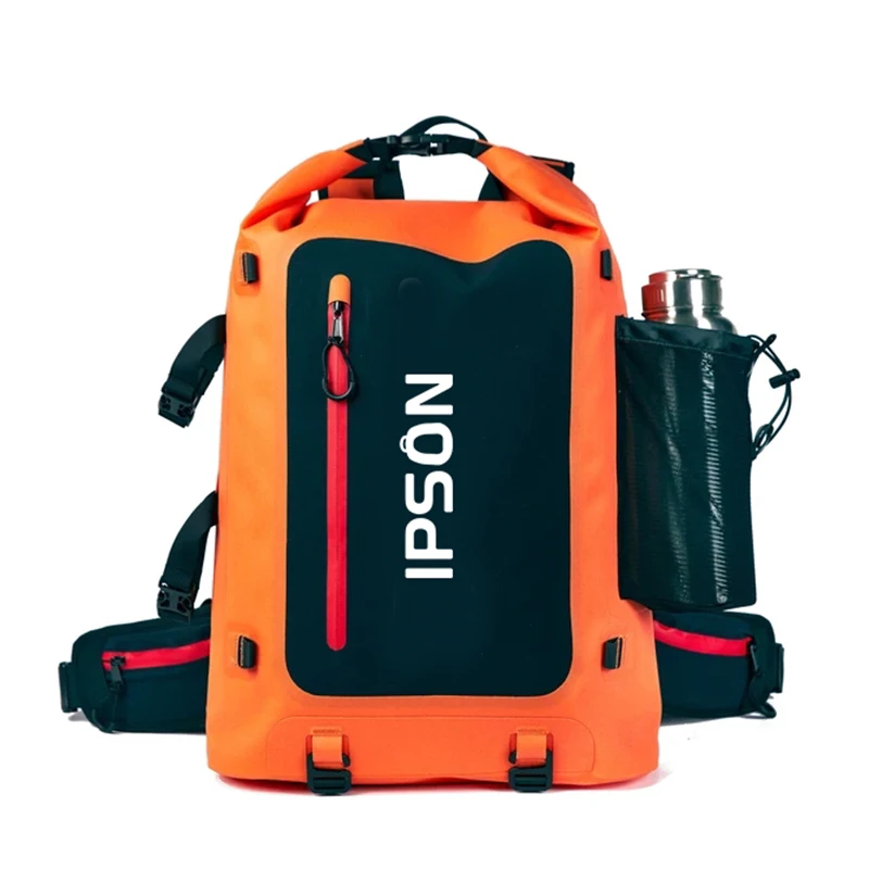Custom Logo boating hiking kayak Water Proof Floating Roll Top Dry backpack Water sports Outdoor Waterproof Dry Bag