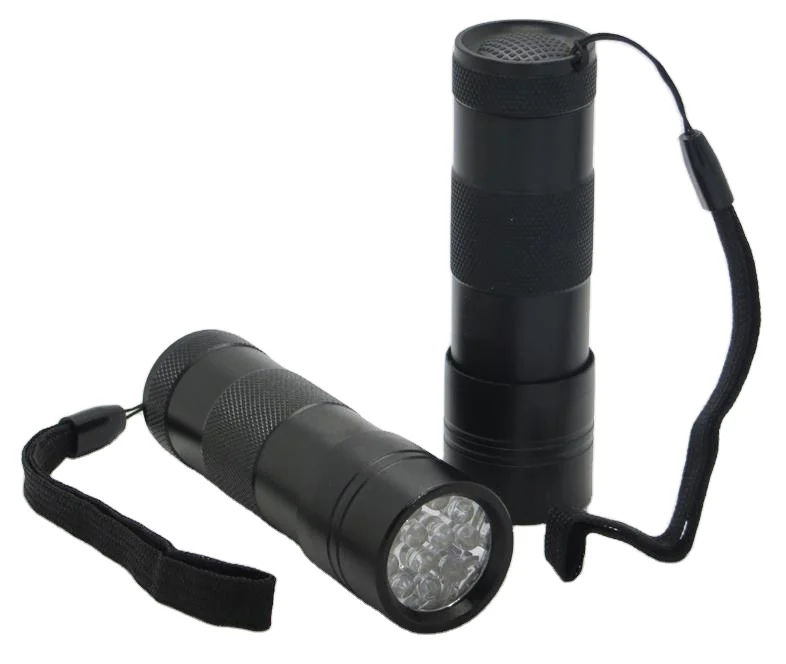 Factory Supply Pet Stain Urine Detector Led Purple UV Torch 12 LED UV Flashlight