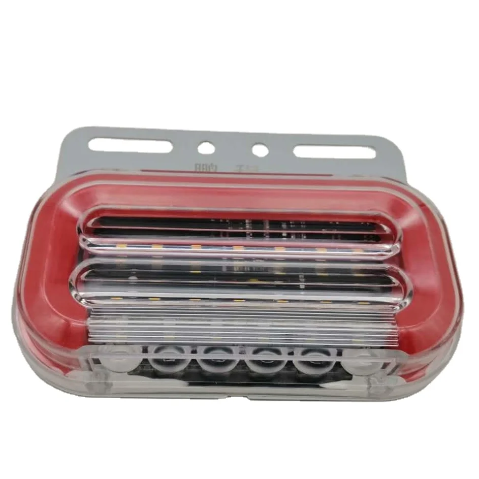 
Rectangle accent light 24v waterproof led side light for truck trailer tractor lorry ship 