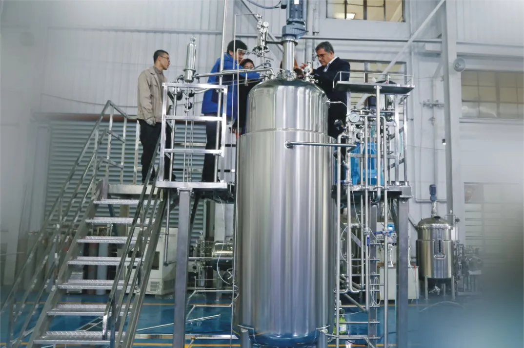 stainless steel industrial fermentor production line equip fermentation BLBIO-SJA