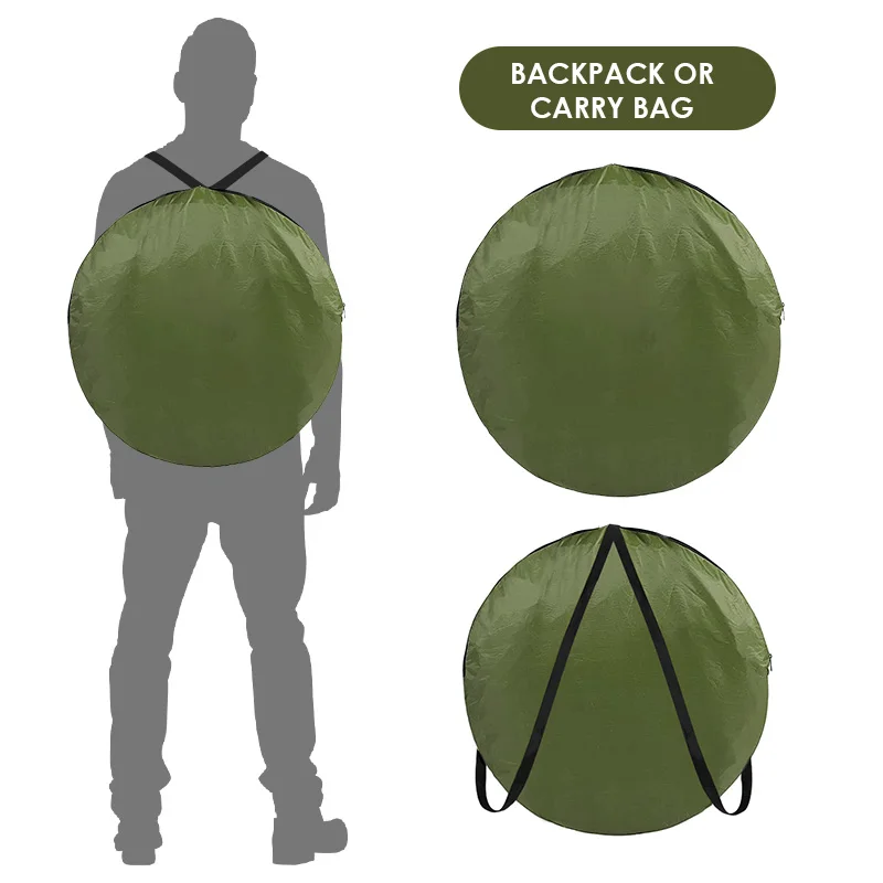 Instant Portable Outdoor Shower Automatic Tents Camp Toilet Changing Room Rain Shelter Pop Up Privacy Shower Tent