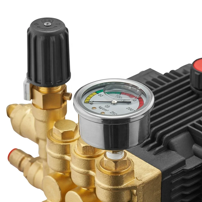 220v cleaning machine pump high pressure plunger pump 125bar 1800PSI reciprocating triplex plunger pump