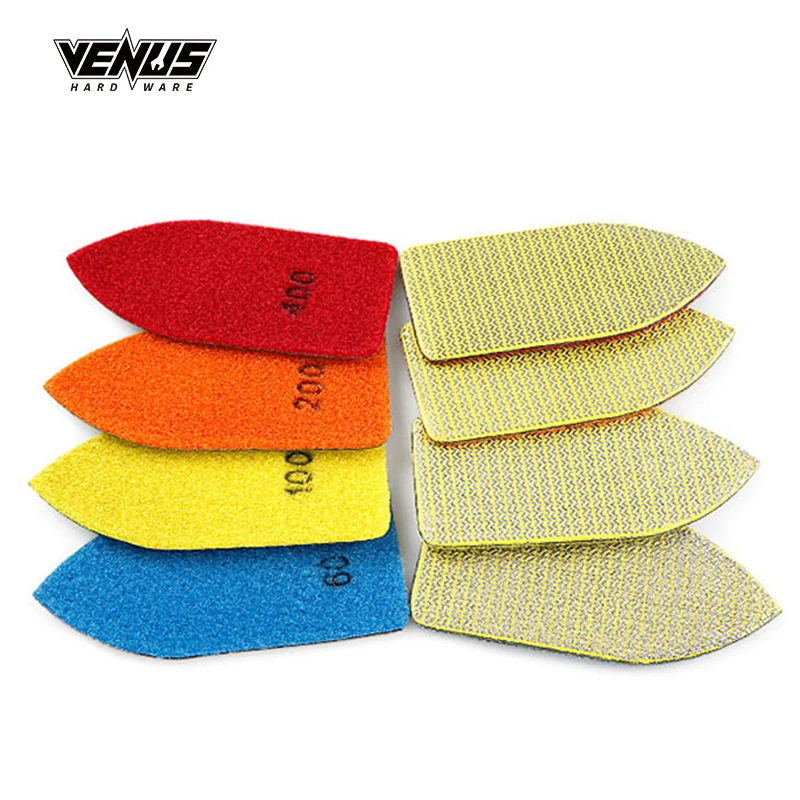 Гальваническая коническая полировальная Подушка, алмазные шлифовальные диски для керамической плитки, гранитного мраморного стекла