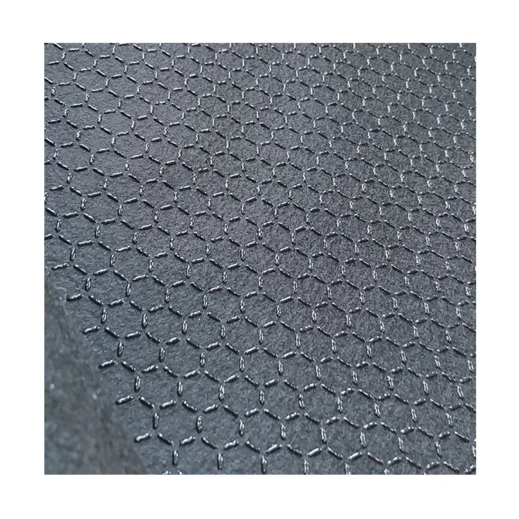 Top sale Adhesive Fiber polyester felt cars floor mats used for car anti-slip mat Car decoration and sound insulation