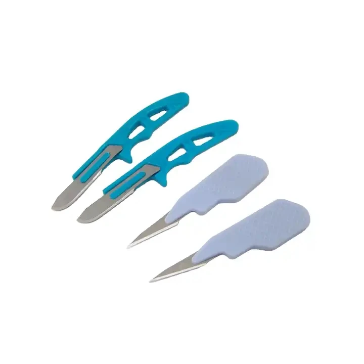precise surgical disposable surgical knife blades of size  #4 #11 for scalpel