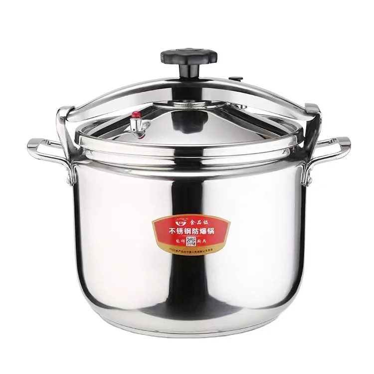 Hot Sale Capacity 33L Big Capacity Pressure Cooker Commercial Explosion-Proof Stainless Steel Pressure Cooker