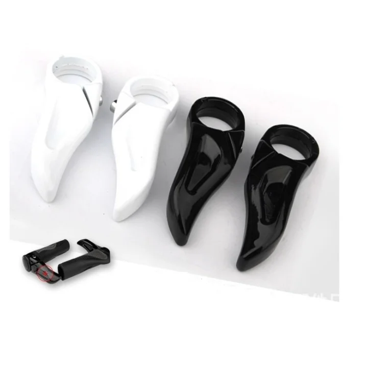 wholesale Ergonomic Grip Anti-skid Damping Auxiliary Handlebar Bilateral Locking Handlebar Bicycle Handle Riding Grip