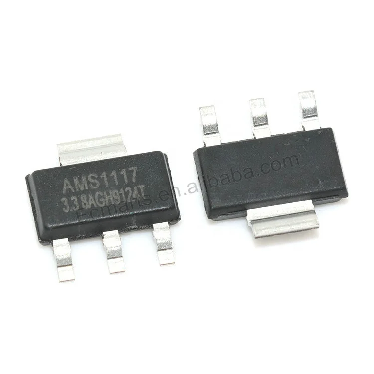 EC- MART AMS1117 LDO Voltage Regulators 800MA 3.3 V AMS1117-3.3