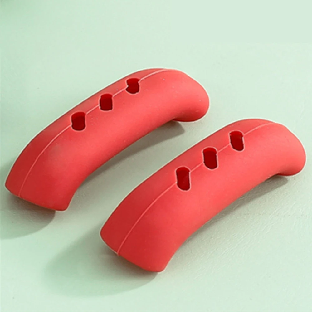 Manufacturer Home Accessories Sleeves Lid Covers Removable Rubber Hot Resistant Pot Holder Kitchen Silicone Hot Handle Holder