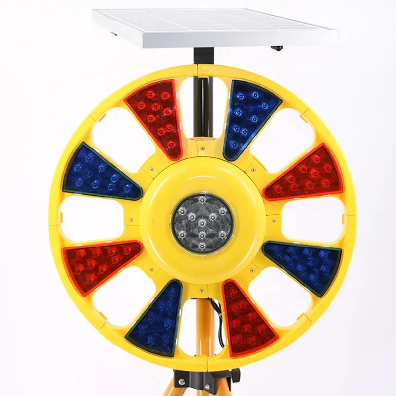 Wholesale Solar Strobe Warning light LED Warning Traffic Rotary Light