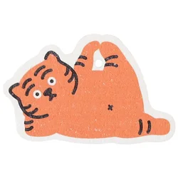 Eco Friendly Compressed Tiger Pattern Cellulose Sponge High absorbent Kitchen Dishwasher Dish sponge