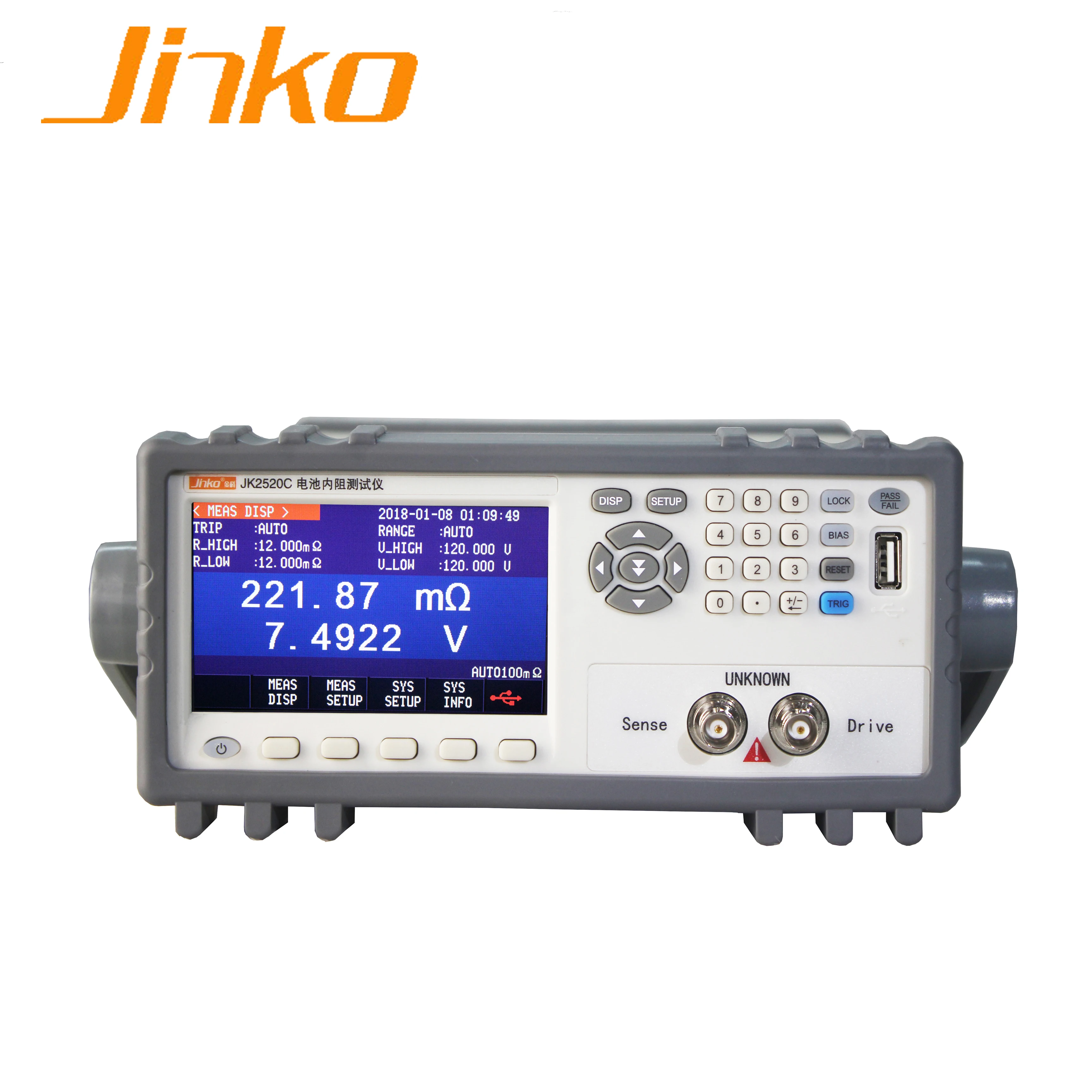 Высокоточный тестер литиевой батареи JK2520C внутренней