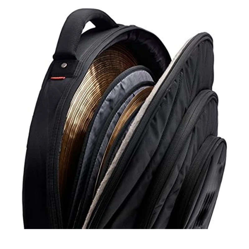 Customize top quality cymbal storage bag portable instruments carry bag with  foam protection cymbal bag