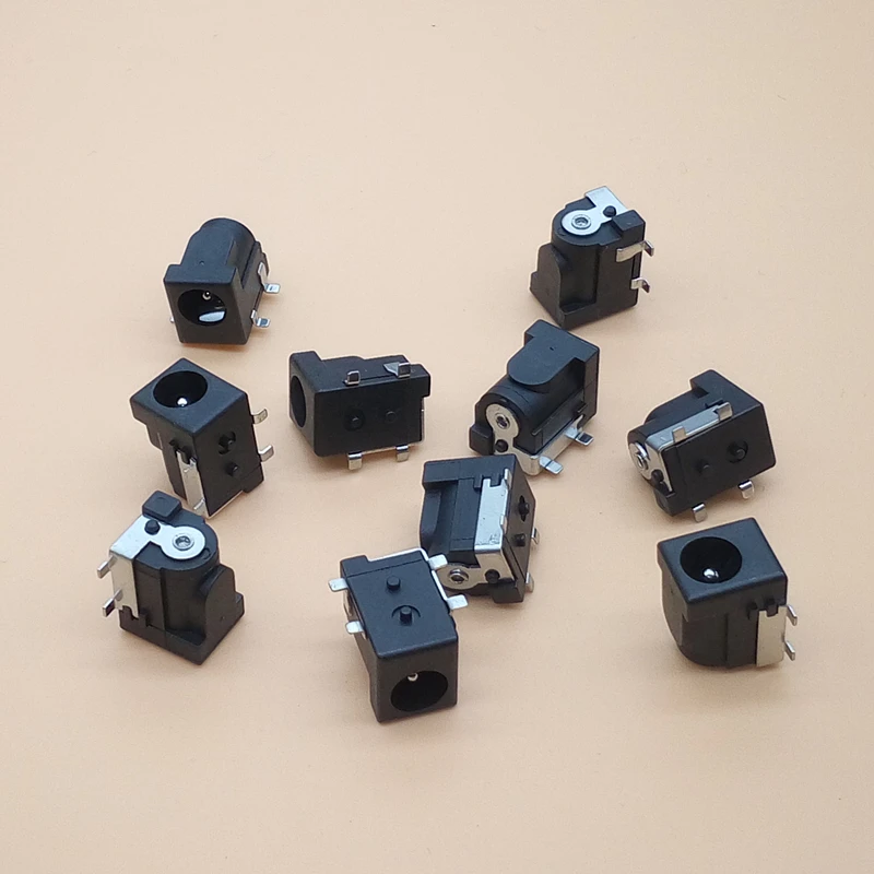  Syhy SMD DC-005 DC-050 Разъем питания постоянного тока DC005 5 5*2 1 мм 2 гнездо Круглый иглы 300