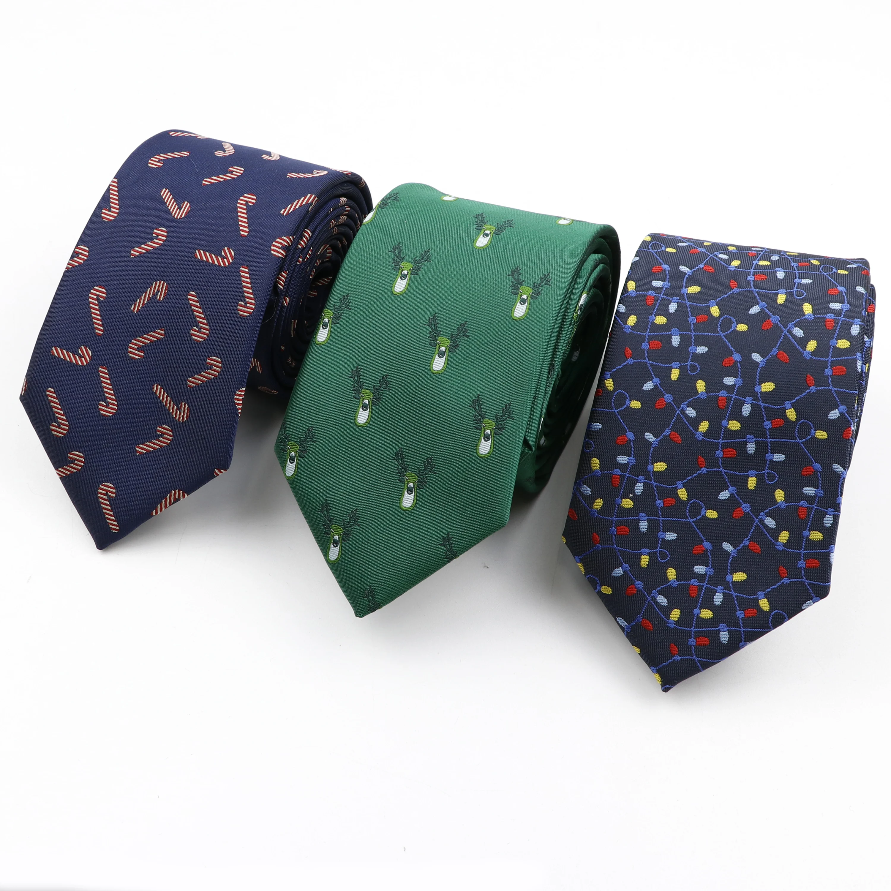 New Casual Jacquard Ties For Men Neckties for Wedding Business Suits 7cm Skinny Wide Necktie Slim Gravatas Neckwear Accessories