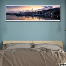 2022 Hot Sale High quality frame wall art Hand Painted The Sea and Pigeon Point Lighthouse on Canvas Oil Paintings