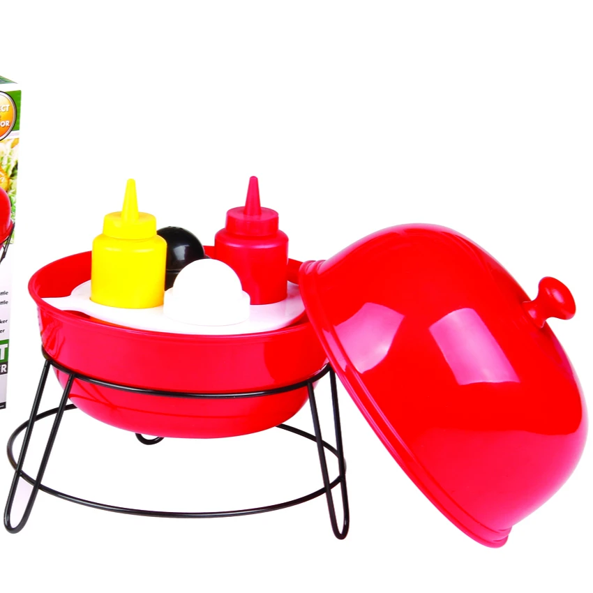
Mini-stove picnic BBQ Condiment set Antique Outdoor Portable Barbecue Tool Table Set kids garden toy 
