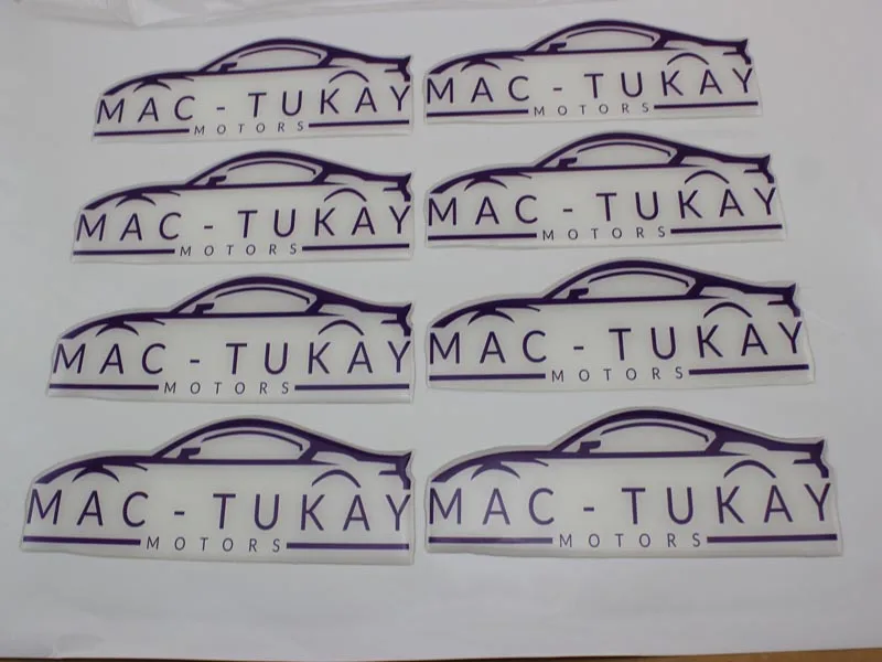 Factory offer Material magnets epoxy resin sticker sheet, christmas transparent sticker