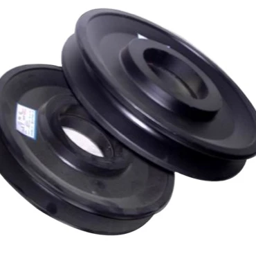 plastic mould injection nylon small pulley with bearings