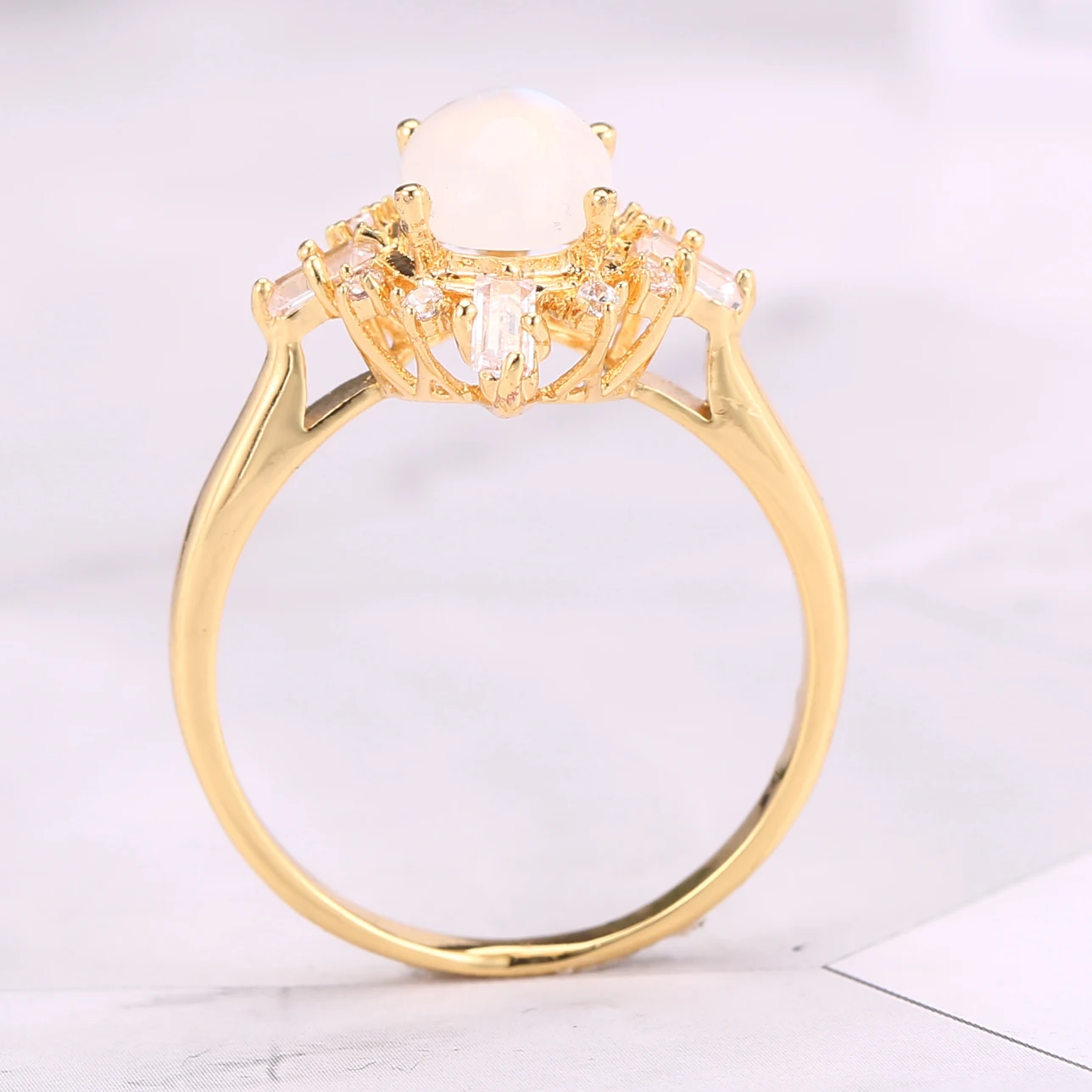 New style cnc jewelry machine wedding ring wonder woman ring fashion jewelry long rings for woman