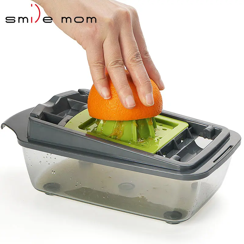 Kitchen Gadgets Multifunction Manual Vegetable Chopper Mandoline Slicer Onion Potato Dicer