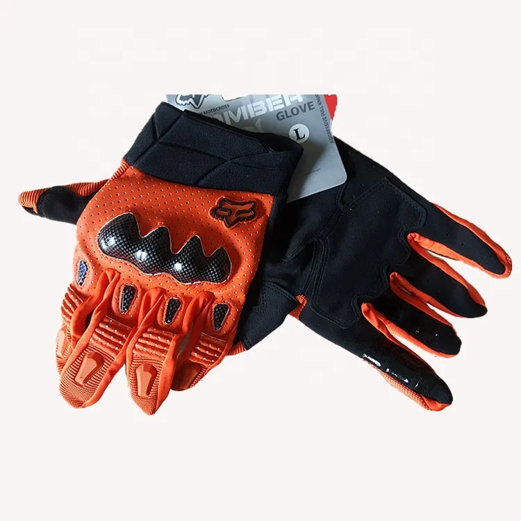 Wholesale racing gloves fox motorcycles gloves man leather mountain bike gloves