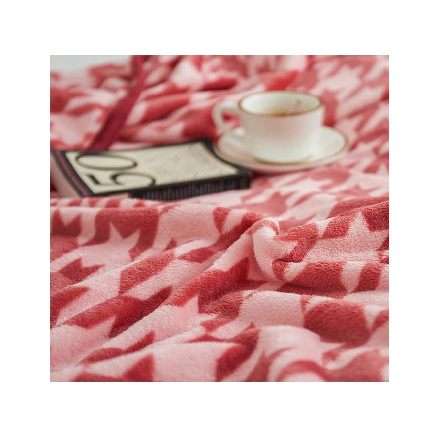 Custom Mink Throw Blanket Warm Elegant Soft Fluffy Cozy Printed Mink Faux Fur Throw Blanket For Home