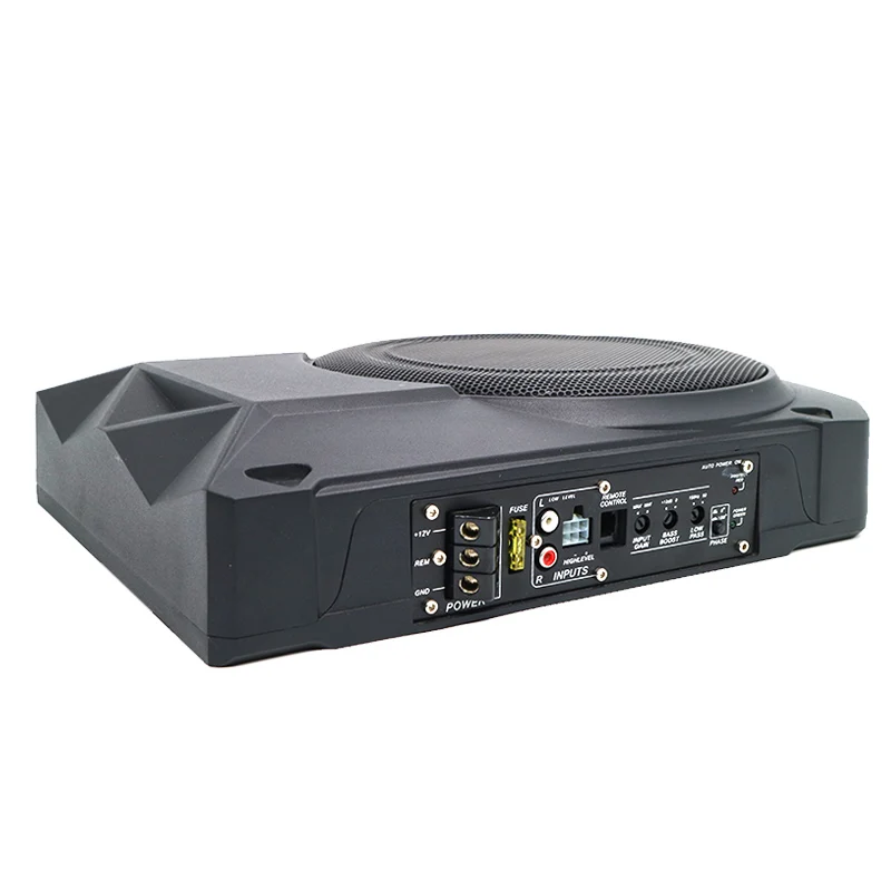 2022 YF Hot sale Underseat Subwoofer Car Audio Subwoofer SPL 10 inch underseat subwoofer