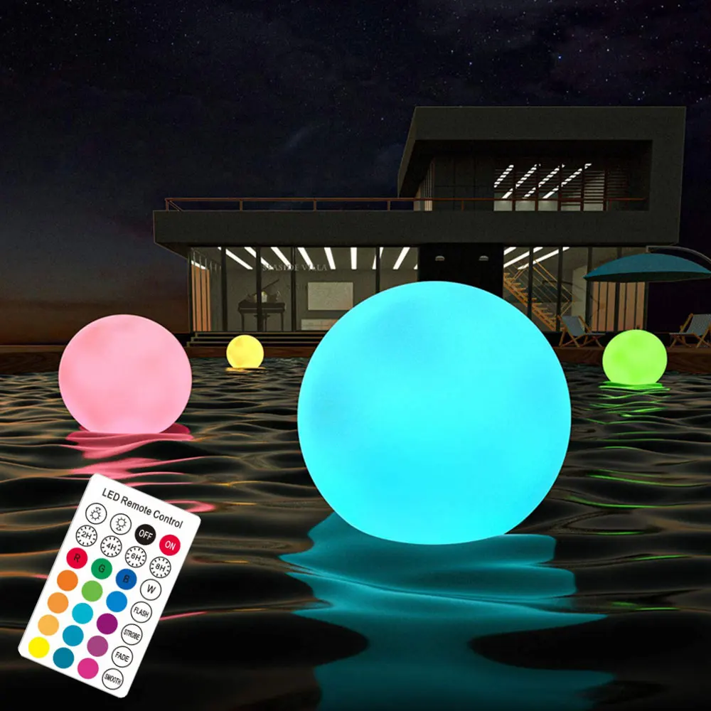 
Dropshipping RGB Fountain IP67 Remote Control Solar Led Underwater Swimming Pool Lights 