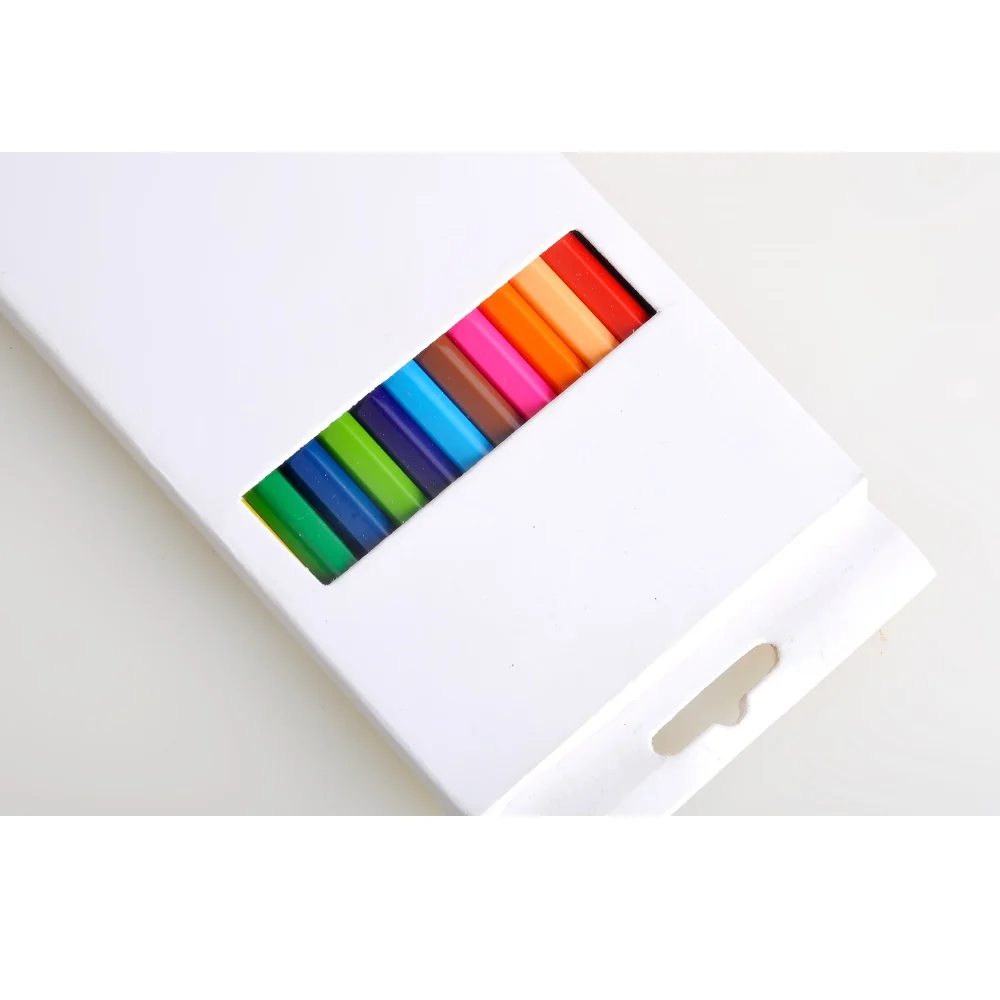 wholesale customized logo 7 inches basswood hexagonal 12 colors pencil for kids