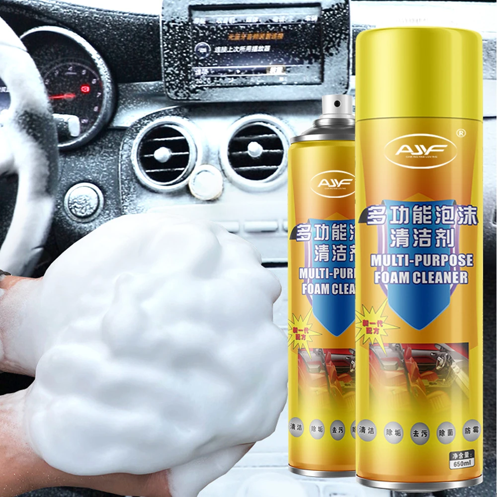 Высоковспенивающий жидкий распылитель для автомобильного сиденья автомобильный кожаный/ручной очищающий пенный спрей