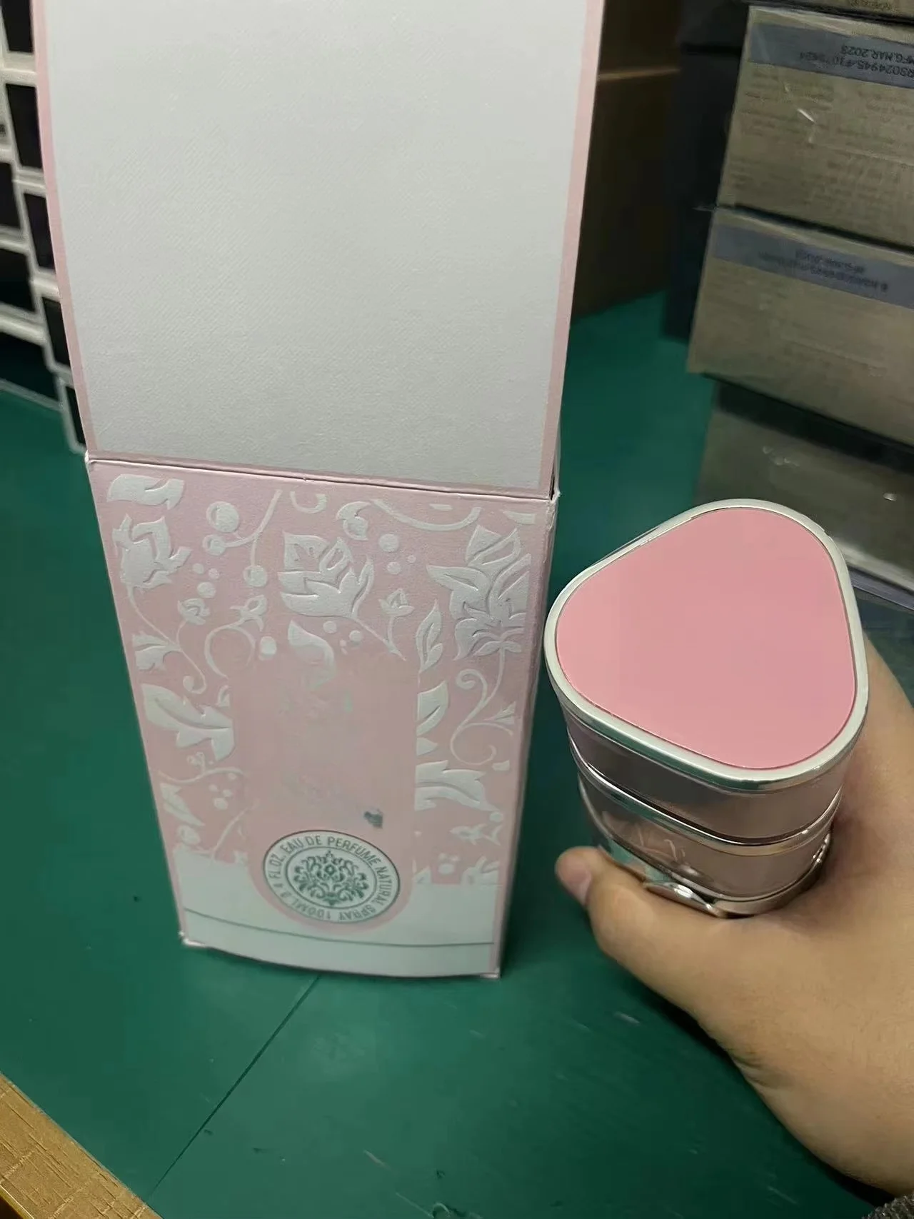 High Quality 100ml Long Lasting Dubai Arabic Original Rose Perfume Women and Men Perfume