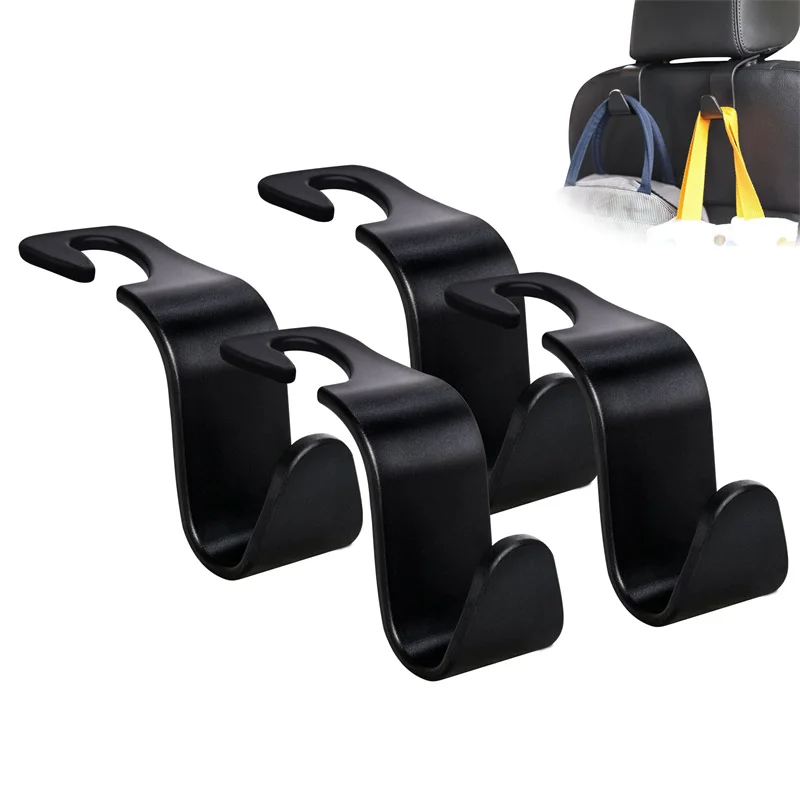 Portable Car Hook, Universal Vehicle Hanger Storage Organizer Car Seat Headrest Hook//