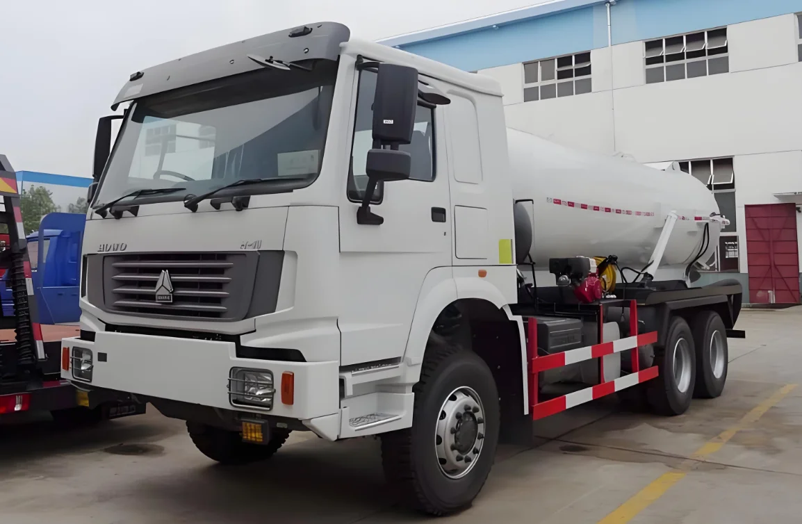 Китайский Национальный грузовик HOWO 351-450hp 4x2 мини-вакуумный с угольным пластом 10-20 механическая коробка передач использованное состояние