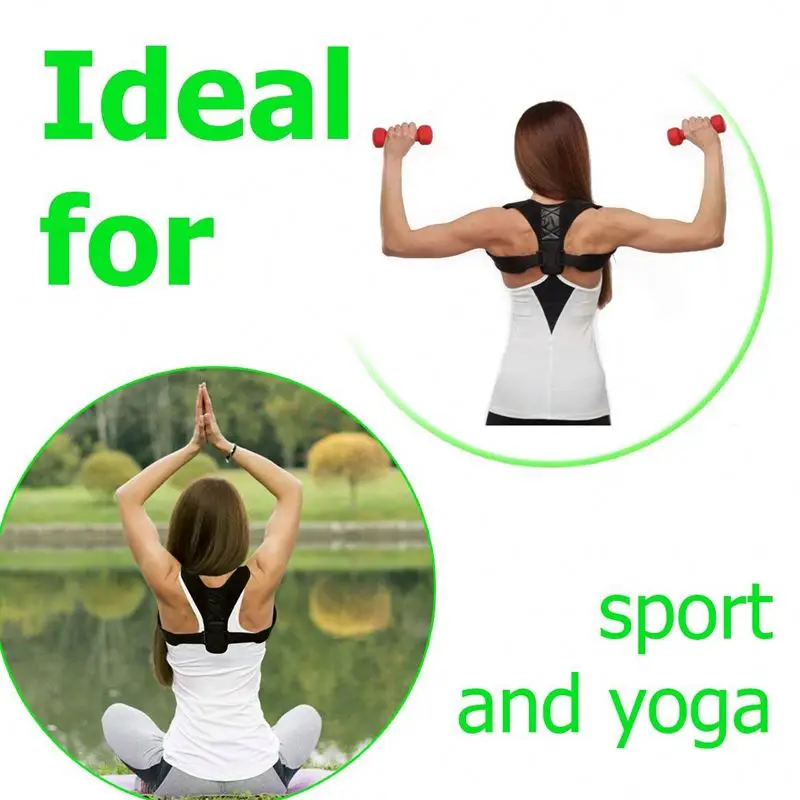 Back Support Belt Adjustable Back Posture Corrector Clavicle Spine Back Shoulder Lumbar Posture Correction