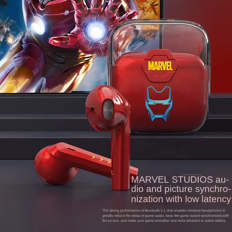 AirTshell TWS Marvel Panther Wireless  Headphones In-ear Sports Wireless Running Music Headphones BTMV18