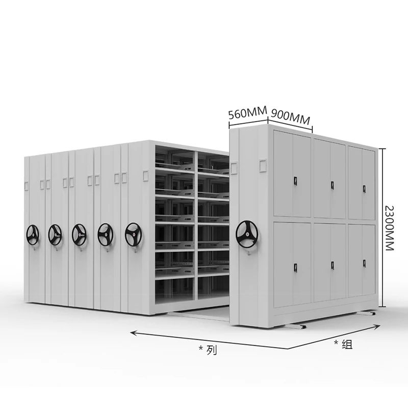 File Cabinet Library Furniture Mobile Shelving Archives Compactor System Archive Units Shelf Dense Racks Movable Compact