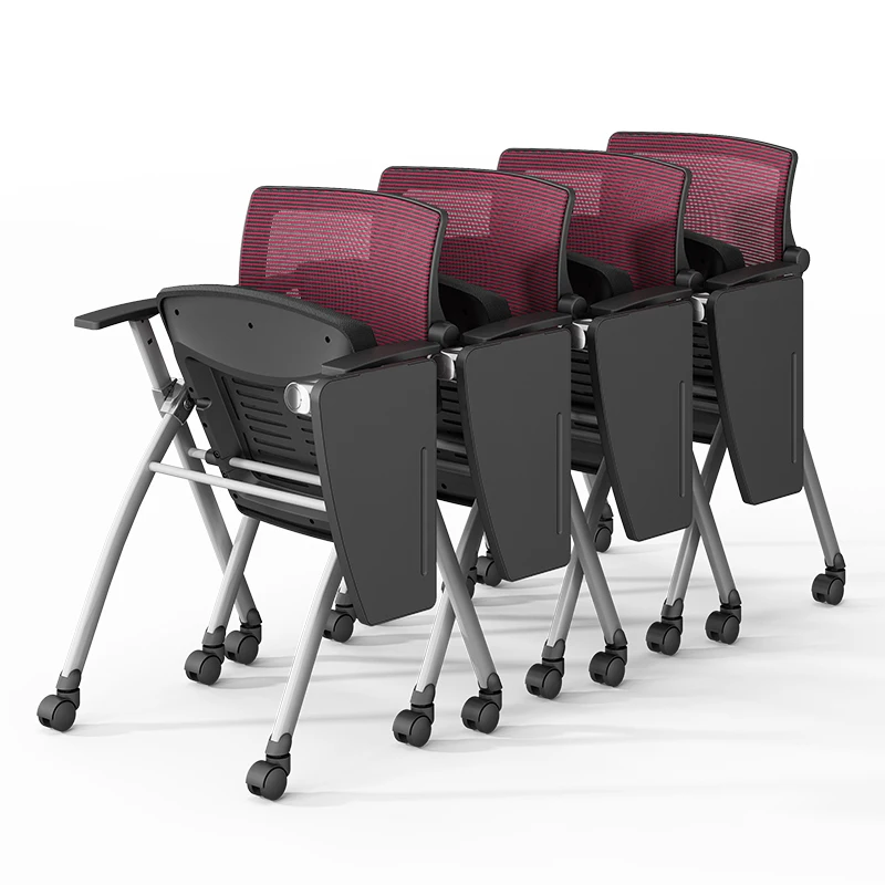 
folding arm office chairs training chair for home office workstations 546AT 