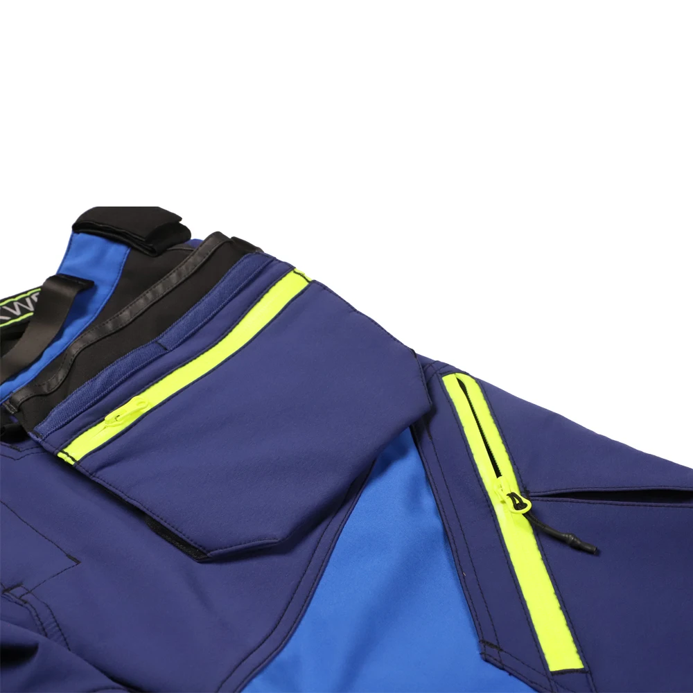 Mens Work Construction Working Pants Multi Pockets Wear Resistant Worker Mechanic Cargo Pants